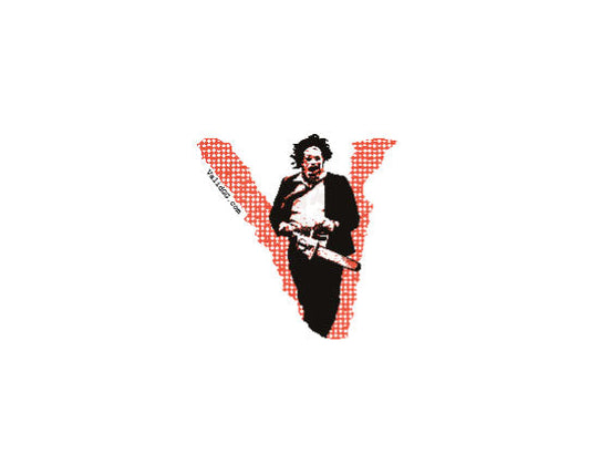 Leather Face V Sticker #9