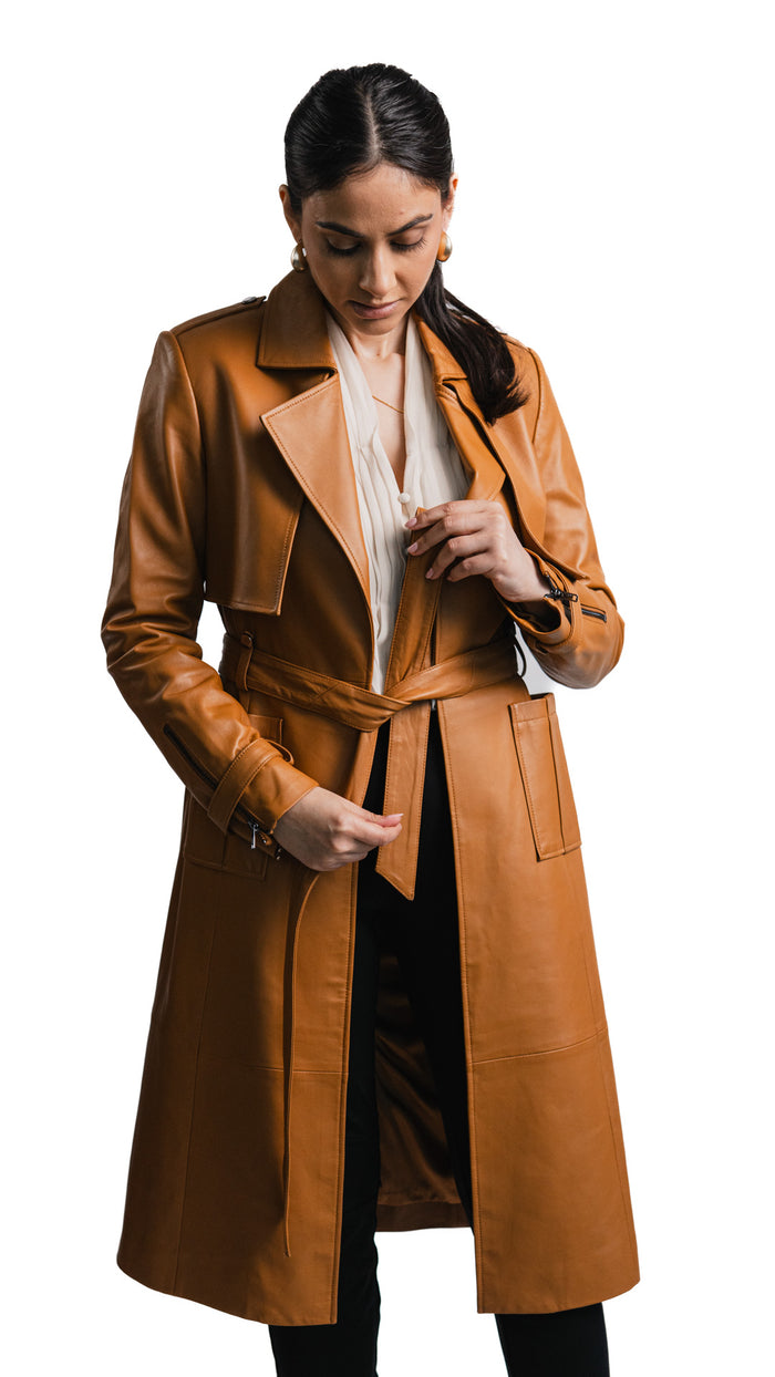 Leather Trench