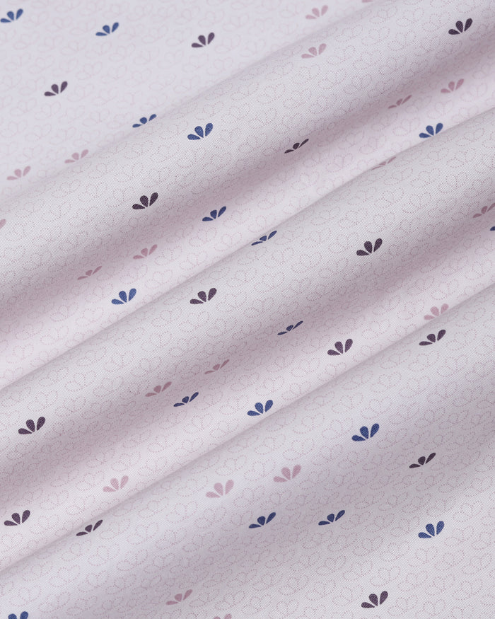 Lilac Printed Shirt - Tobas