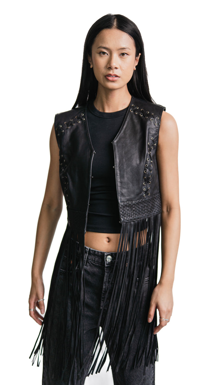 Lola Fringe vest