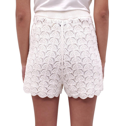 LOU LOU STUDIO CROCHET KNIT SHORT SET - SIZE M
