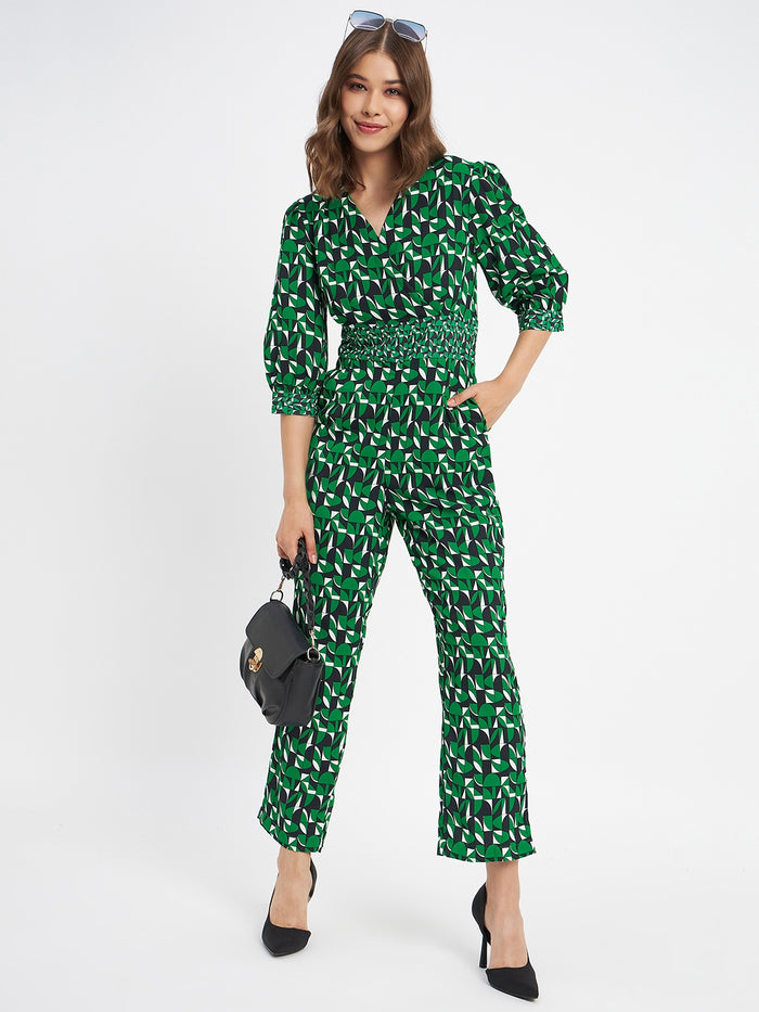 Madame Green Jump Suits