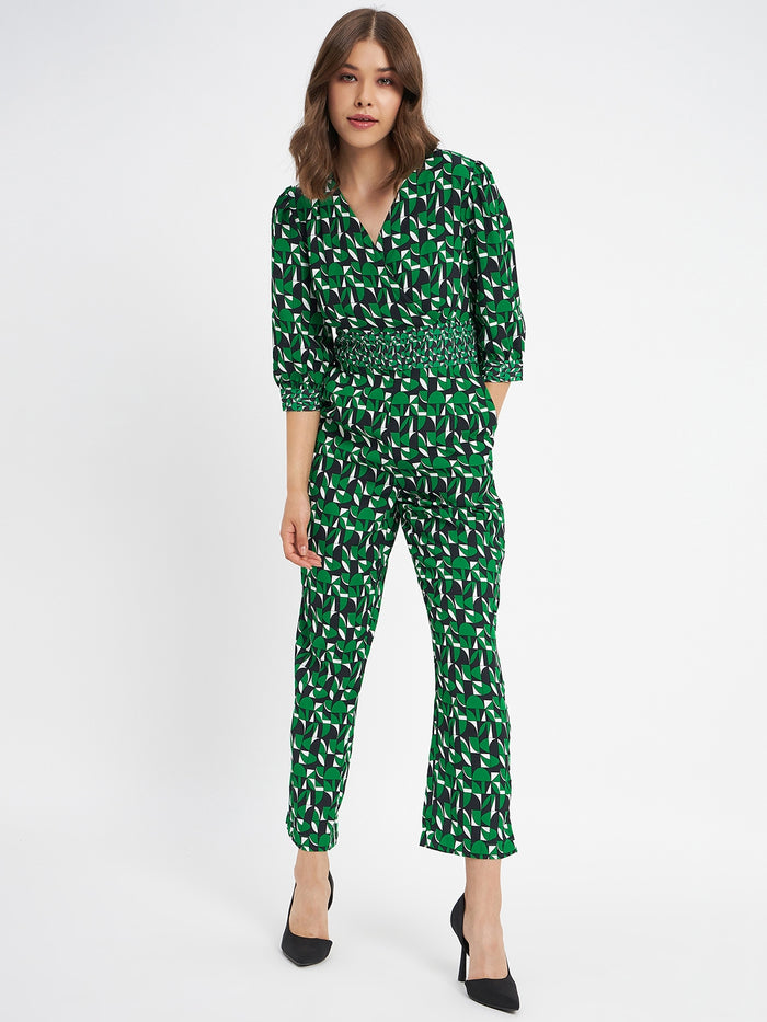 Madame Green Jump Suits