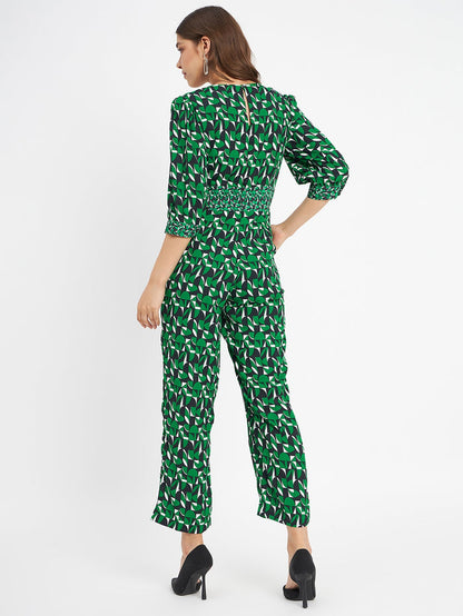 Madame Green Jump Suits