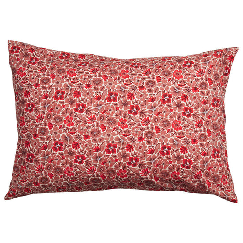 Magnolia Cotton Pillowcase Set - Poppy Standard