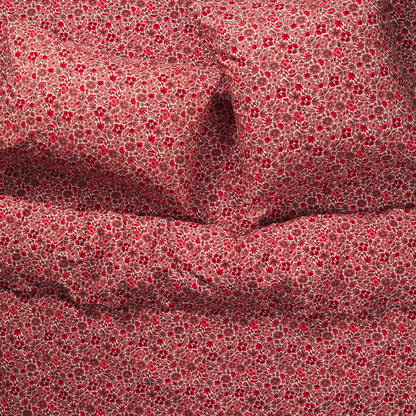 Magnolia Cotton Pillowcase Set - Poppy Standard