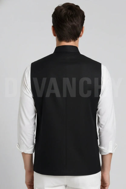 Nehru jacket for men-Back
