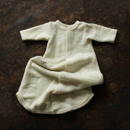 Merino Wool Terry Sleeping Bag - Natural