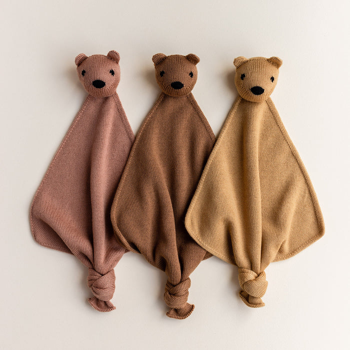 Merino Wool Tokki Teddy Comforter - Terracotta