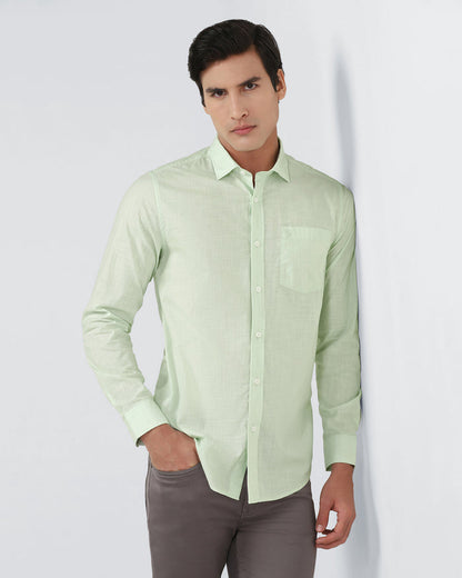 Mint Solid Shirt - Gobert