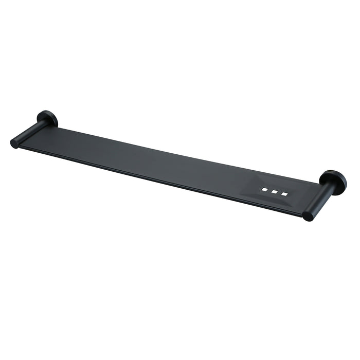 Mirage Black Shower Shelf - Acqua Bathrooms