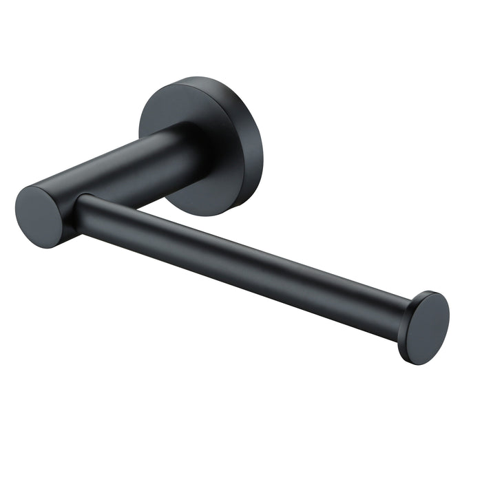Mirage Black Toilet Roll Holder - Acqua Bathrooms