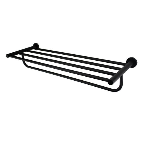 Mirage Black Towel Rack - Acqua Bathrooms
