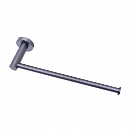 Mirage Gun Metal Grey Towel Ring - Acqua Bathrooms