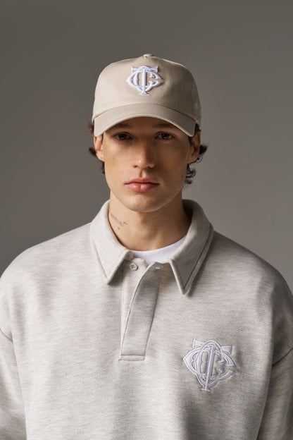 MONOGRAM CAP - BEIGE
