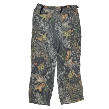 Mossy Oak Camo Field Trousers - 2XLarge - Army & Outdoors - Combat Trousers