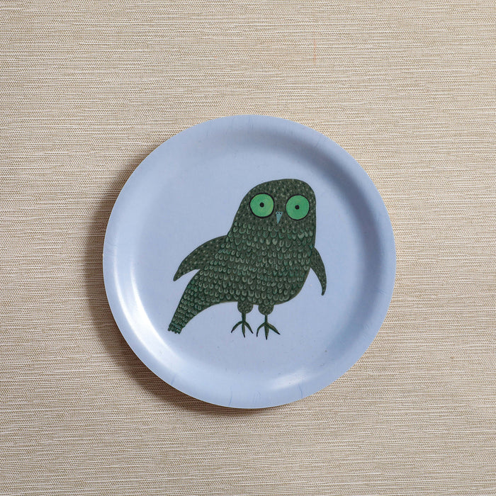 Mr. Owl round tray