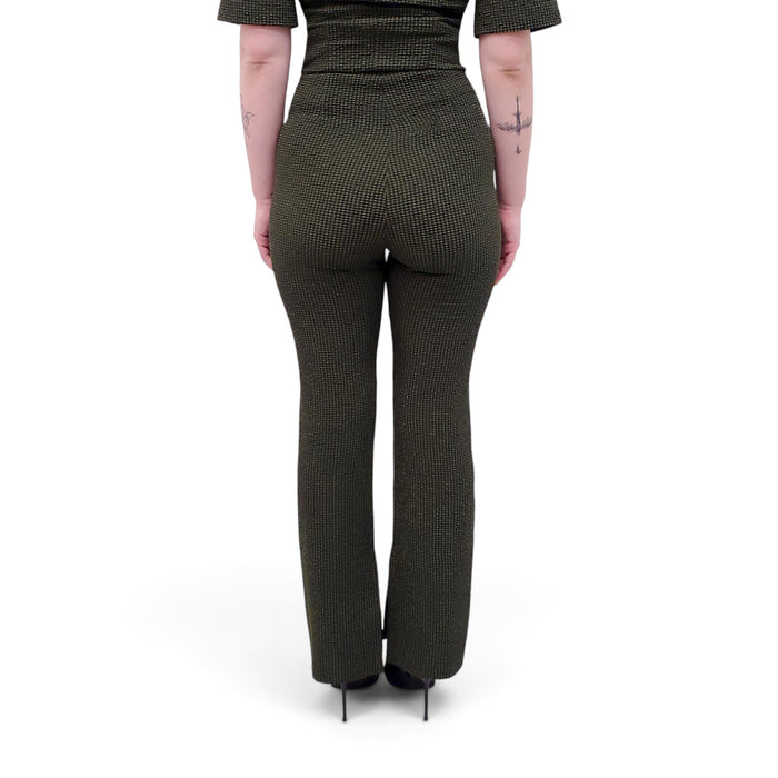 NANUSHKA GREEN PLAID PANTS SET - SIZE XS