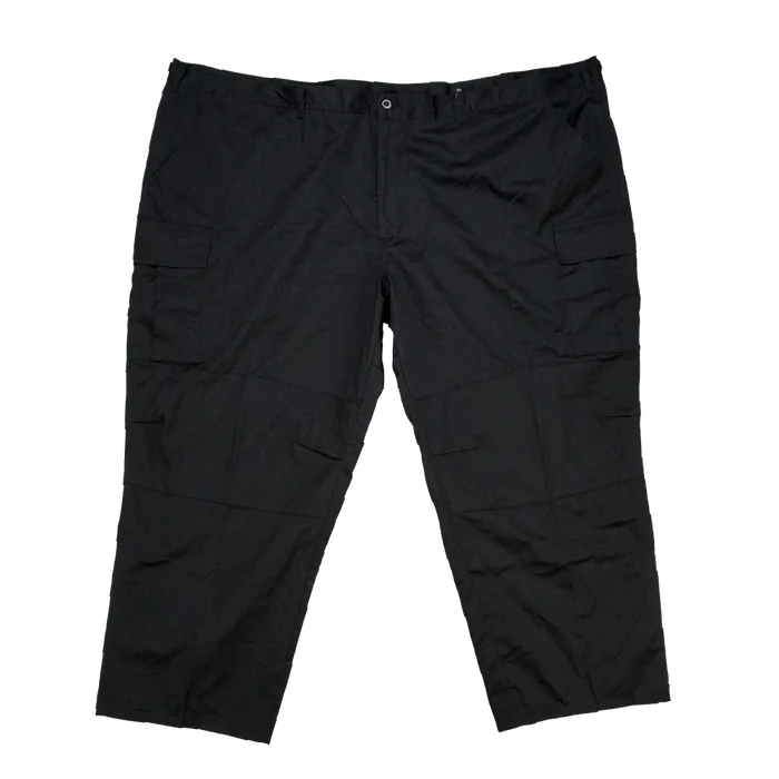 National Patrol Black BDU Trousers - 6XLarge, Item 2 - Army & Outdoors - Combat Trousers