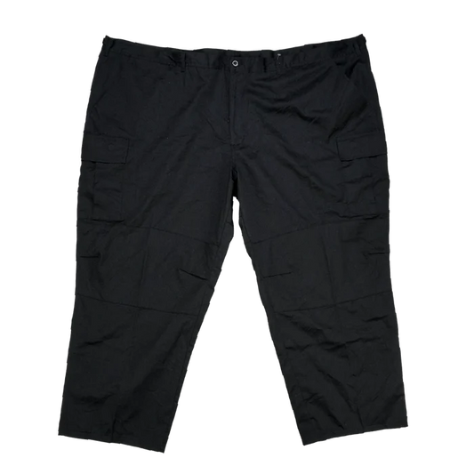 National Patrol Black BDU Trousers - 6XLarge, Item 2 - Army & Outdoors - Combat Trousers