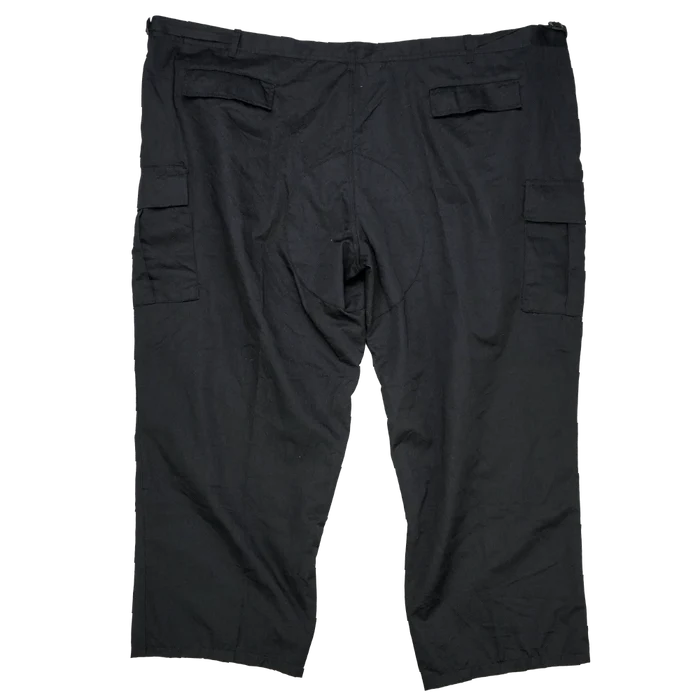 National Patrol Black BDU Trousers - 6XLarge, Item 2 - Army & Outdoors - Combat Trousers