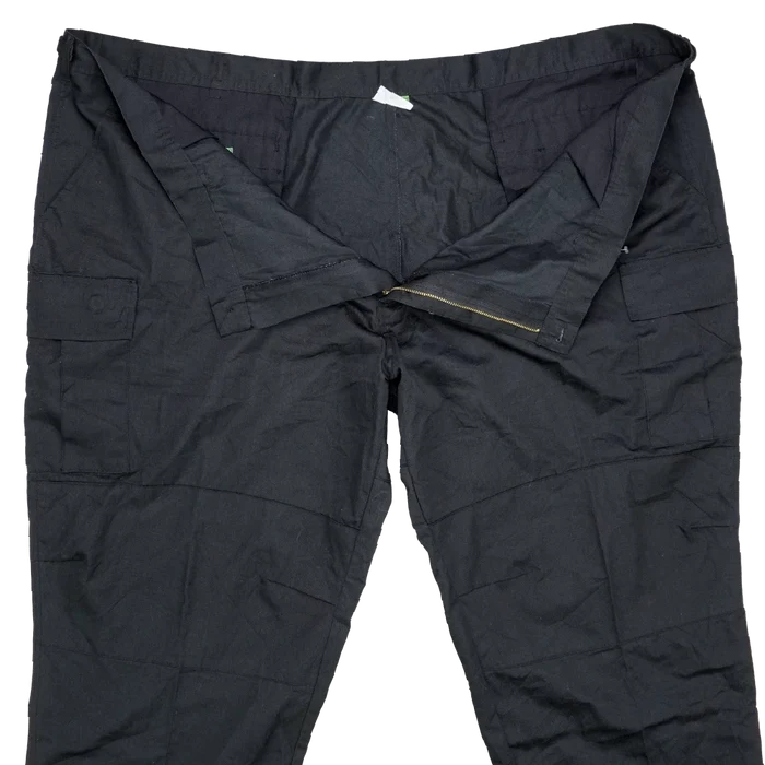 National Patrol Black BDU Trousers - 6XLarge, Item 2 - Army & Outdoors - Combat Trousers