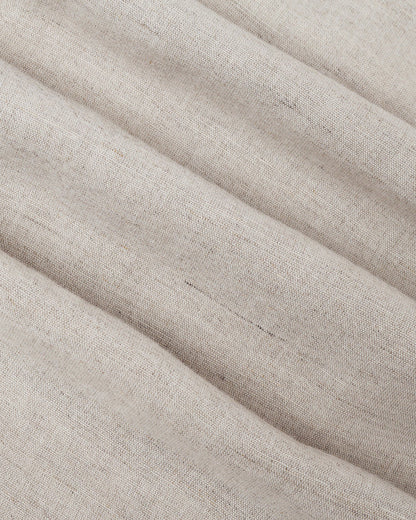 Natural Linen Solid Shirt - Cleo