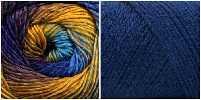 NAVY + PEACOCK Embossed Natura Gloves KIT