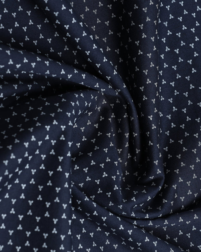 Navy Printed Shirt - Zovik