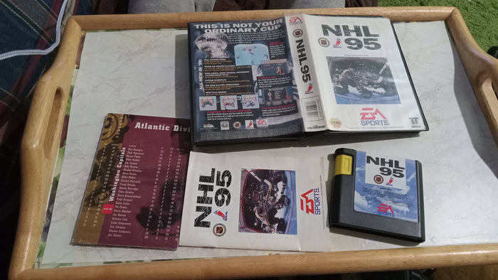 NHL 95 Sega Genesis Video Games