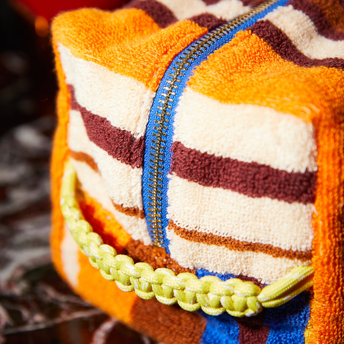 Nicolette Terry Pouch - Russet Small