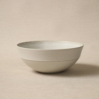 Oat Glazed Deep Serving bowl
