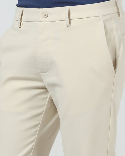 Off White TechPro Textured Khakis - Pando