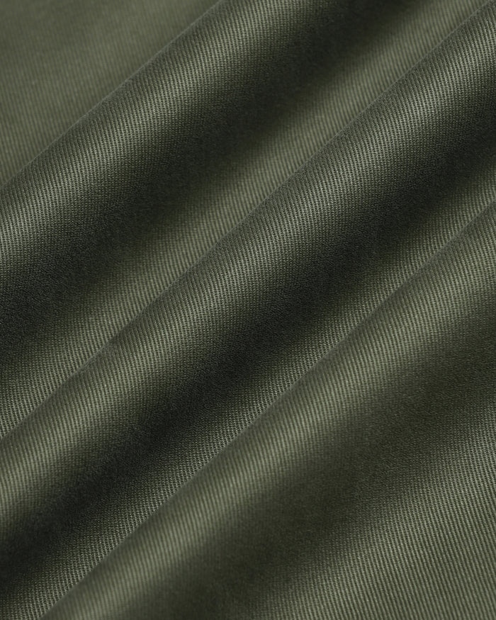 Olive Solid Khakis - Pine