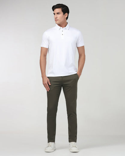 Olive Textured Khakis - Ibis