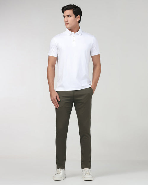 Olive Textured Khakis - Ibis