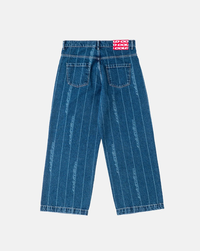 ON THE ROAD V2 PANTS BLUE DENIM - COLD CULTURE