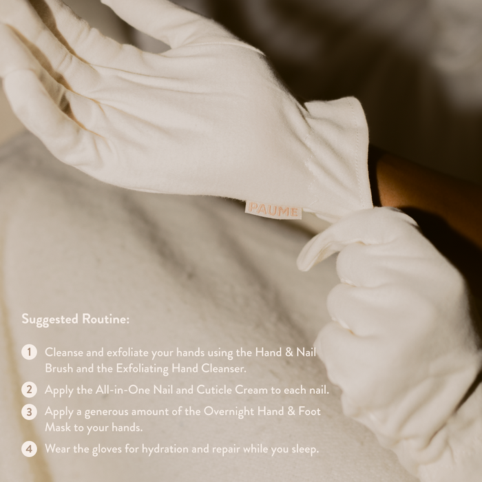 Organic Cotton Overnight Gloves