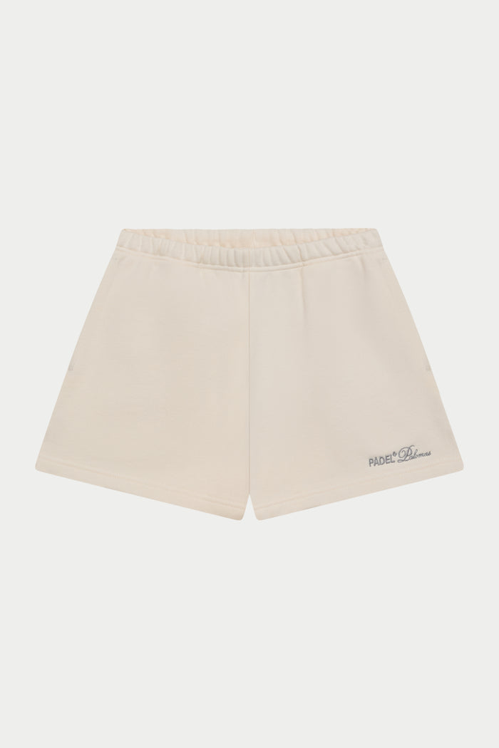 PADEL & PALOMAS JERSEY SHORTS - BUTTERMILK