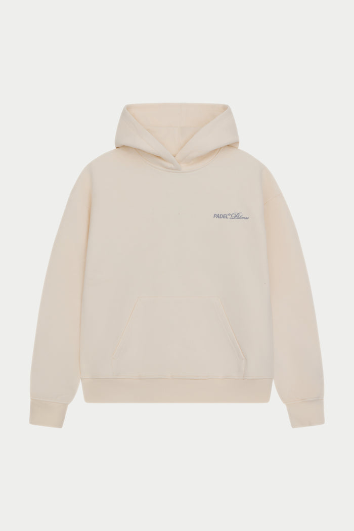PADEL & PALOMAS OVERSIZED HOODIE - BUTTERMILK
