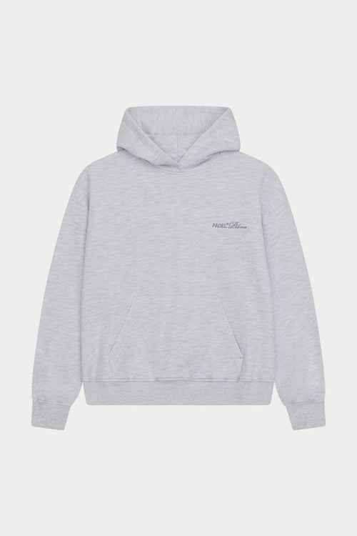 PADEL & PALOMAS OVERSIZED HOODIE - GREY MARL