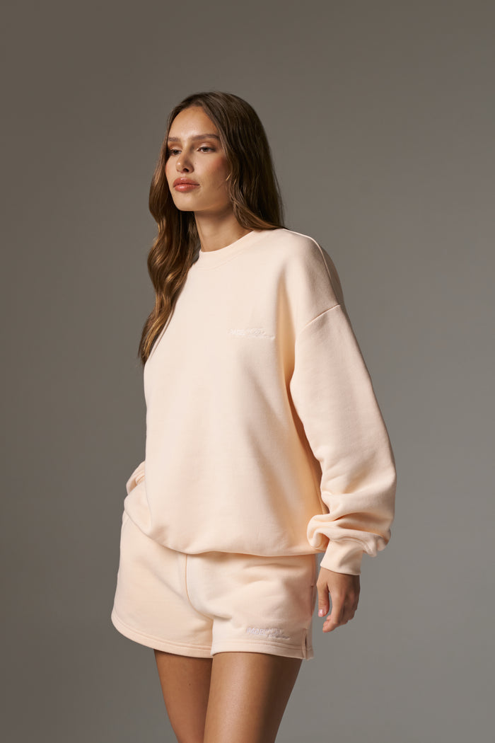 PADEL & PALOMAS SWEATSHIRT - PEACH