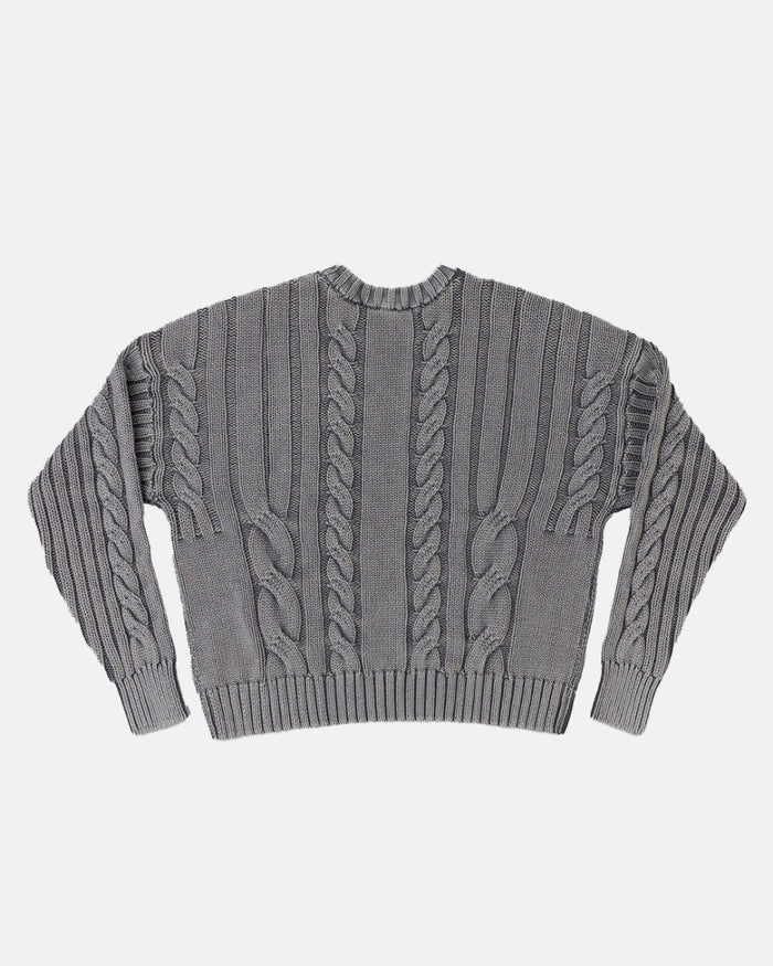 PATTERNED KNIT DUST GREY - COLD CULTURE