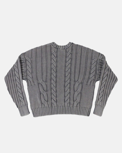 PATTERNED KNIT DUST GREY - COLD CULTURE