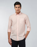 Peach Solid Shirt - Gobert