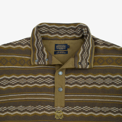Pendleton Popover Snap Jacket - Dark Green Crown Point