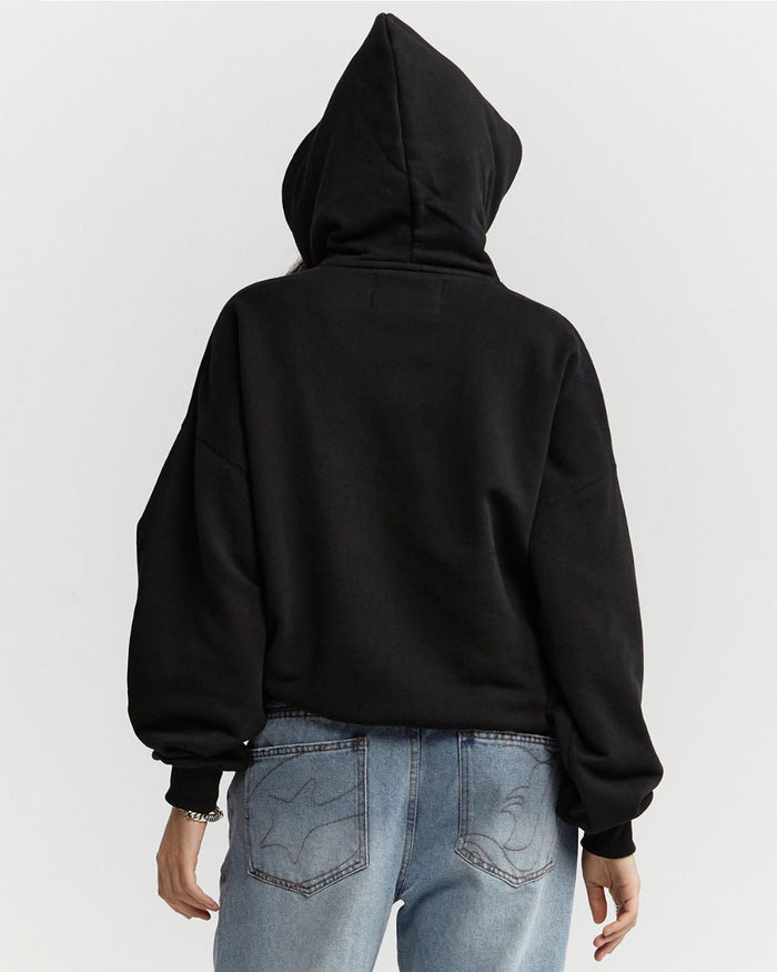 POOL COLORS HOODIE BLACK - COLD CULTURE