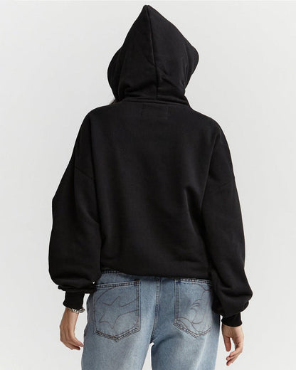 POOL COLORS HOODIE BLACK - COLD CULTURE
