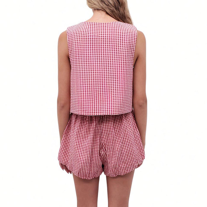 POSSE GINGHAM SET - SIZE M