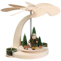 PR2524 Forest German Pyramid Tealight Carousel